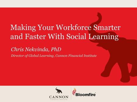 Making Your Workforce Smarter and Faster With Social Learning