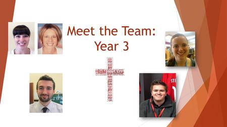 Meet the Team: Year 3.