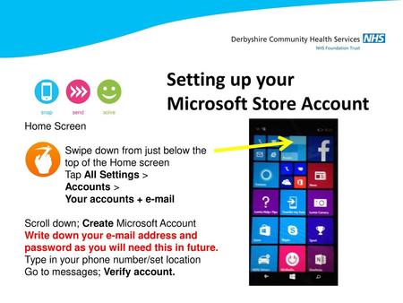 Setting up your Microsoft Store Account