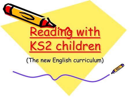 Reading with KS2 children