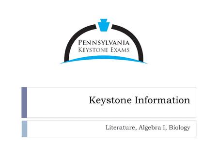 Literature, Algebra I, Biology