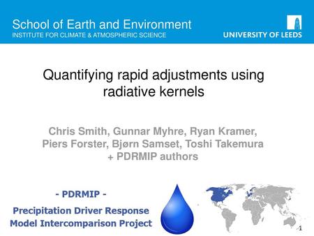 Quantifying rapid adjustments using radiative kernels