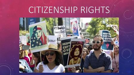 Citizenship Rights.