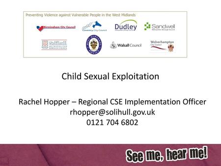 Child Sexual Exploitation