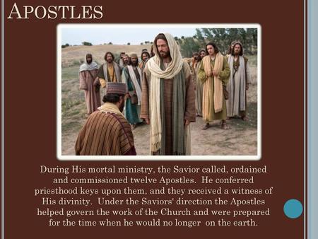 Jesus Called Twelve Apostles