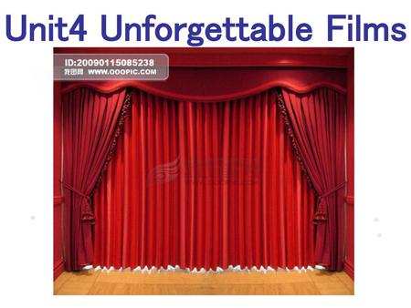 Unit4 Unforgettable Films