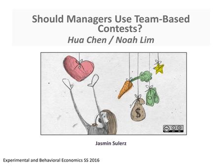 Should Managers Use Team-Based Contests?