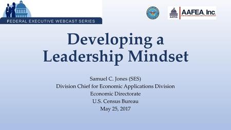 Developing a Leadership Mindset