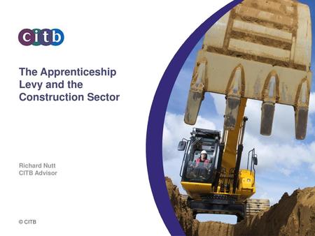 The Apprenticeship Levy and the Construction Sector