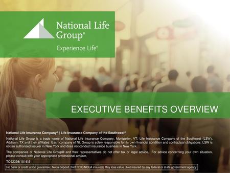 EXECUTIVE BENEFITS OVERVIEW