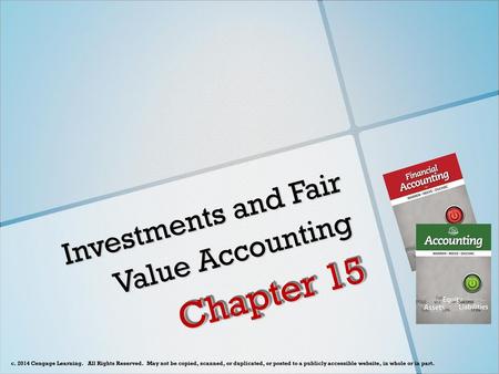 Investments and Fair Value Accounting