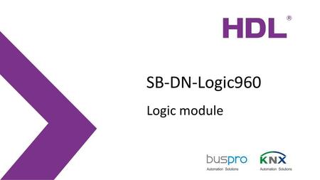 SB-DN-Logic960 Logic module.