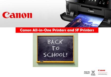 Canon All-in-One Printers and SF Printers