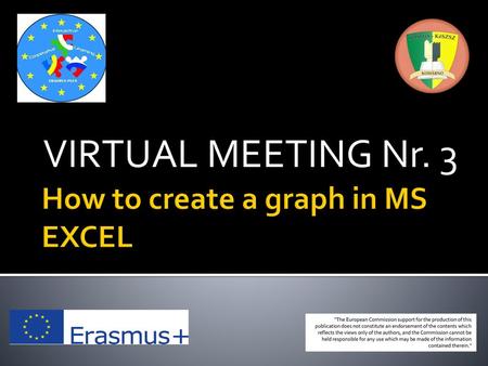 How to create a graph in MS EXCEL