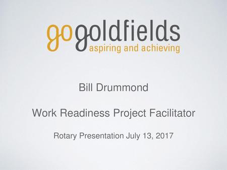 Work Readiness Project Facilitator