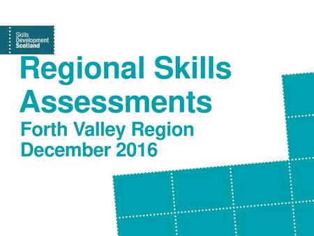 Regional Skills Assessments