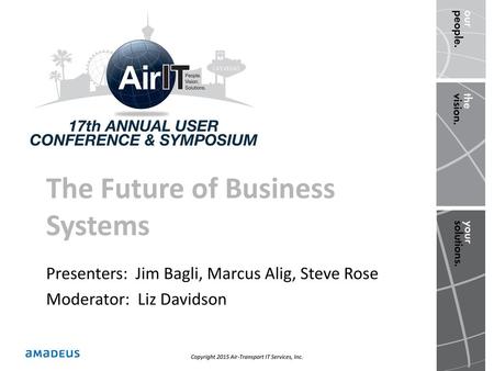 The Future of Business Systems