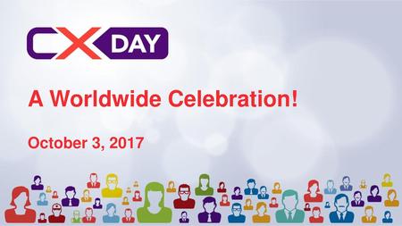 A Worldwide Celebration! October 3, 2017