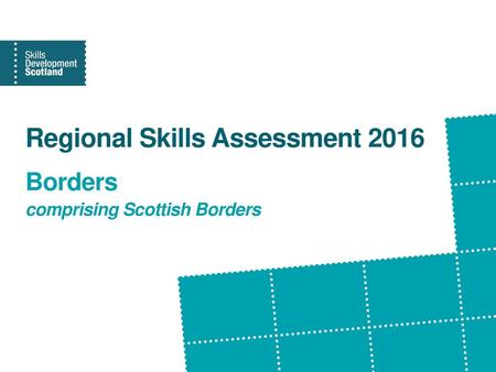 Regional Skills Assessment 2016