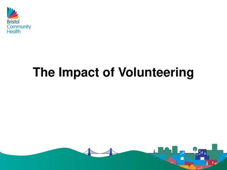 The Impact of Volunteering