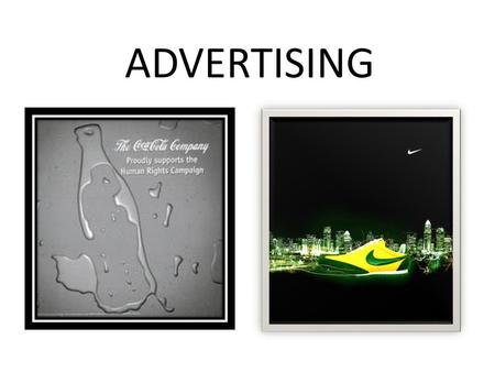 ADVERTISING.