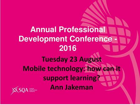 Annual Professional Development Conference