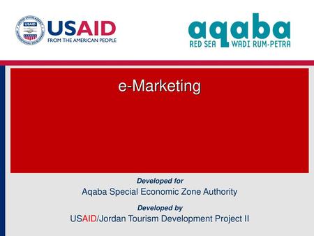 e-Marketing Aqaba Special Economic Zone Authority