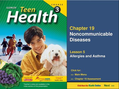 Noncommunicable Diseases