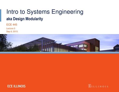 Intro to Systems Engineering