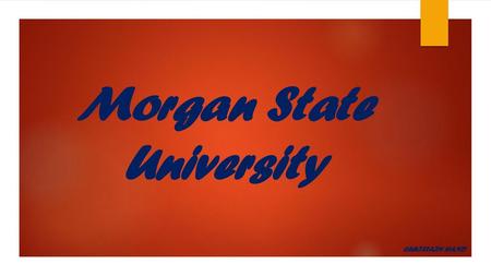 Morgan State University