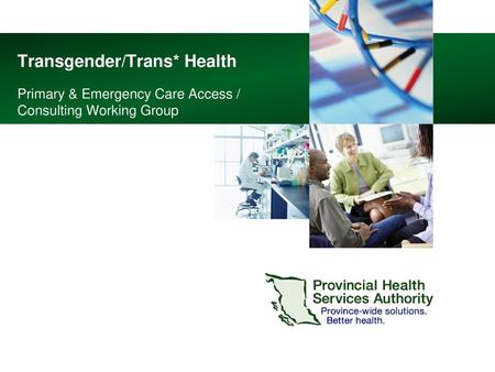 Transgender/Trans* Health