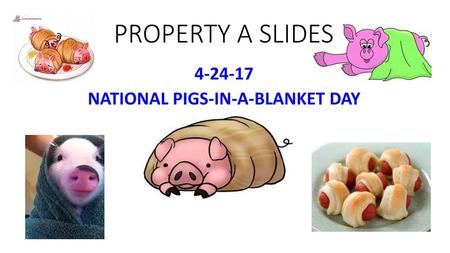 NATIONAL PIGS-IN-A-BLANKET DAY