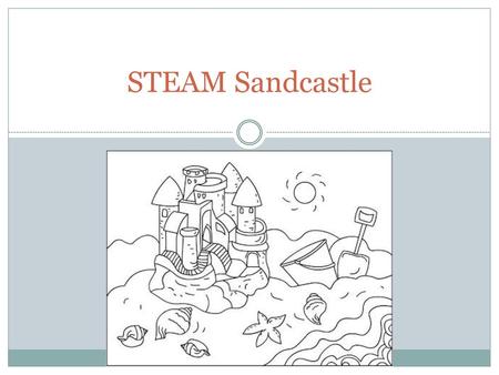 STEAM Sandcastle.