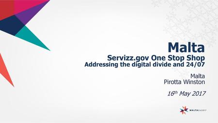 Malta Servizz.gov One Stop Shop