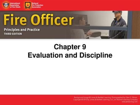 Chapter 9 Evaluation and Discipline