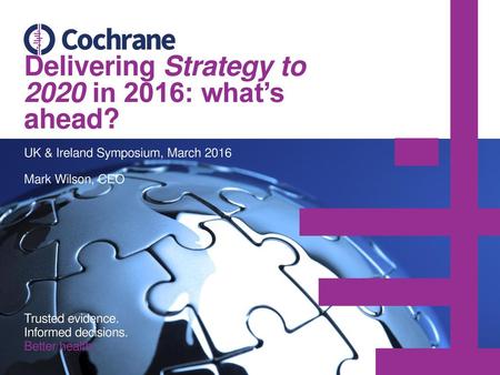 Delivering Strategy to 2020 in 2016: what’s ahead?