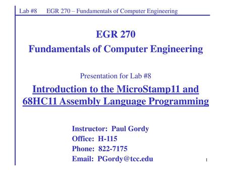 Fundamentals of Computer Engineering