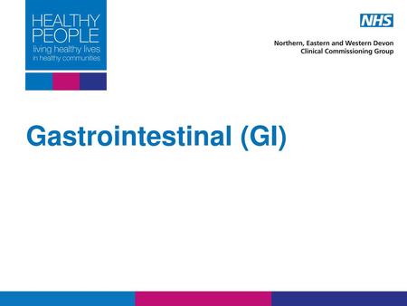 Gastrointestinal (GI)