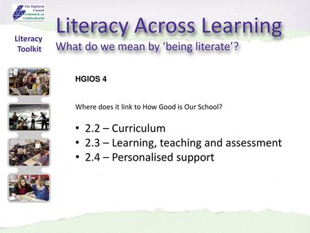 Literacy Across Learning