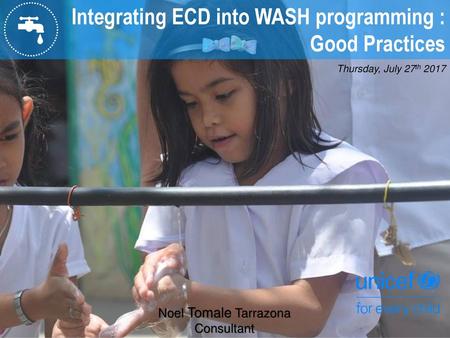 Integrating ECD into WASH programming : Good Practices