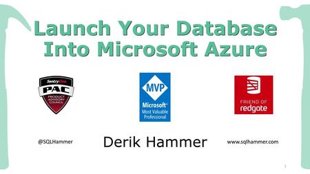 Launch Your Database Into Microsoft Azure