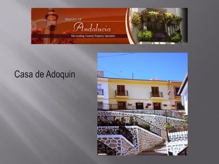 Casa de Adoquin.