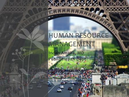 Human Resource Management