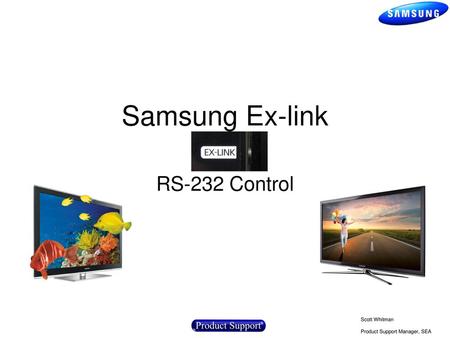 Samsung Ex-link RS-232 Control