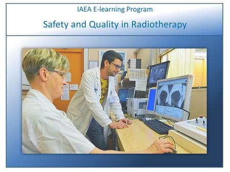 IAEA E-learning Program