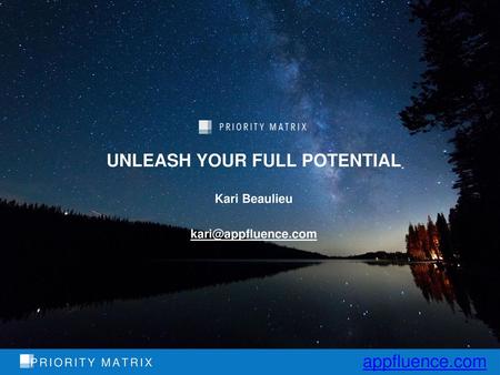 UNLEASH YOUR FULL POTENTIAL