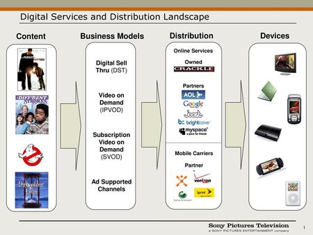 Digital Services and Distribution Landscape