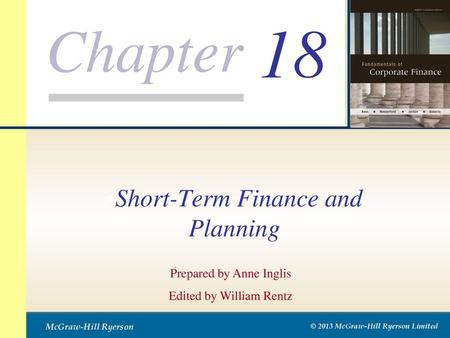 Short-Term Finance and Planning