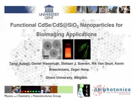 Functional Nanoparticles for Bioimaging Applications