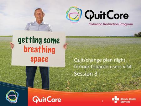 Quit/change plan night, former tobacco users visit Session 3